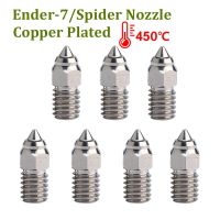 Kualitas Tinggi 4 Buah Ender 7 Nosel Lapis Tembaga Spider 3D Suku Cadang Printer M6 Nozel Keceptinggi Untuk Spider Ender-5 S1