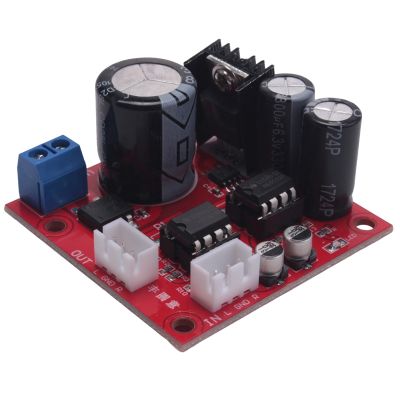 Dual NE5532 Preamp Audio Amplifier Board Stereo Movie Machine Pre-Amplifier 8/16/35MMFor Old Movie Film Projector