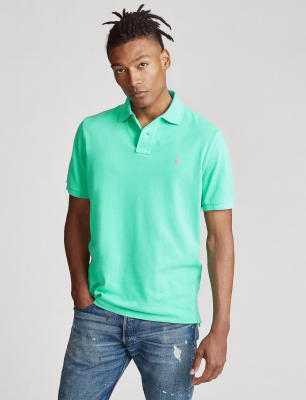 Polo Ralph Lauren POLO เสื้อโปโล  รุ่น MNPOKNI1N820495 สี 300 GREEN