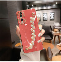 เคสสัมผัสพรีเมี่ยมสำหรับ Redmi 9A สร้อยข้อมือไข่มุกเคสโทรศัพท์9i 9C 9T 10 Note11 Note11S Note11pro 12C