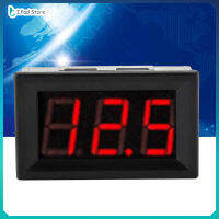 0.56 "3 Wire Digital LED Voltmeter เครื่องวัดแรงดันไฟพร้อมระบบป้องกันย้อนกลับ DC0-100V