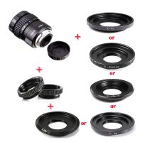 ฝูเจี้ยน25มิลลิเมตร F/ 1.4 APS-C กล้องวงจรปิดเลนส์ + แหวนอะแดปเตอร์ + 2แหวนมาโครสำหรับ NEX FX M4/3 NIKON1 EOSM กล้องมิเรอร์เลส