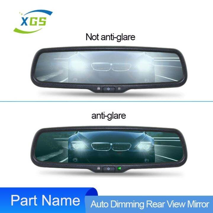 Auto Dimming Rearview Mirror Back Up Mirror For Toyota Honda VW Renault
