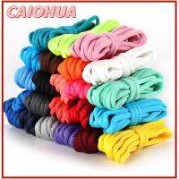 CAIOHUA 8Pair 120CM ความยาวความยาว เชือกรองเท้ารูปไข่ เชือกหูรูด ครึ่งรอบ รองเท้าผ้าใบ laces ลำลองแบบสบายๆ ดีไอวาย อุปกรณ์เสริมรองเท้า ใช้ได้ทุกเพศ