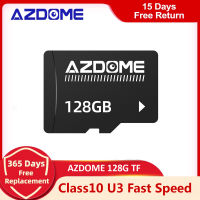 Azdome 128GB TF Card สำหรับ azdome Dash CAM รถกล้อง DVR adapters Class 10 U3