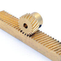 0.5M 20222425262830ฟัน Helical Gear Copper Rack ชุด Guide Rail Precision Gear Milling