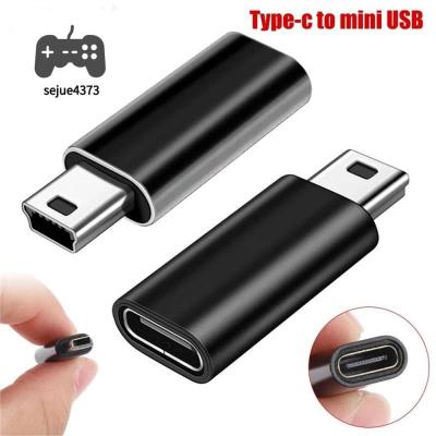 SEJUE4373มินิ USB ตัวผู้ถ่ายโอนข้อมูลแบบสากลสำหรับ MP3สาย USB กล้องดิจิตอลตัวผู้ชนิด C ตัวเมียมินิ5พินอะแดปเตอร์ USB ตัวเชื่อมต่อเพื่อส่งผ่านอะแดปเตอร์ OTG USB เป็นขั้วต่อ Type-C