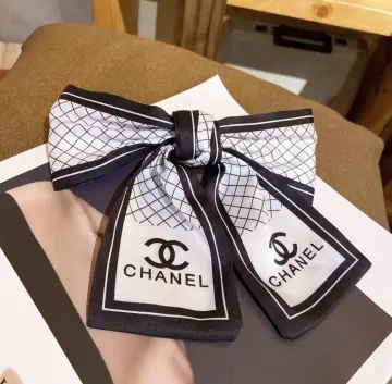 NEW Chanel Holiday Gift Wrap Ribbon Gold Black 0.75 x 36 SOLD BY YARD