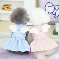 Beautiful Puppy Dress Fine Workmanship Pet Dog Puppy Angel Wings Princess Dress Breathable Dog Princess Dress Daily Wear Dresses