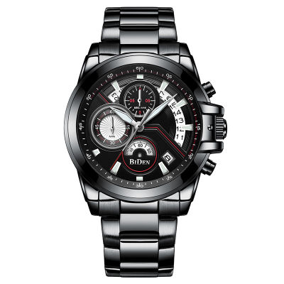 ✨HOT ITEM✨ Biden Biden Quartz Watch Sports Trend Fashion Fine Steel Band Mens Multifunctional Watch Manufacturers YY