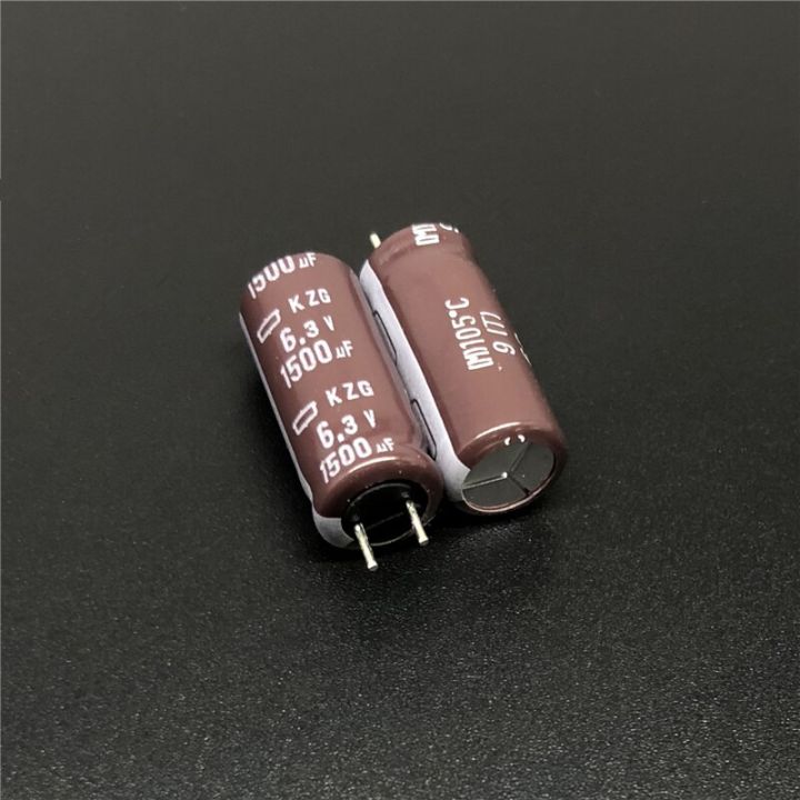 10pcs-50pcs-200pcs-1500uf-6-3v-ncc-kzg-series-8x20mm-super-low-esr-6-3v1500uf-in-original-bag-aluminum-electrolytic-capacitor