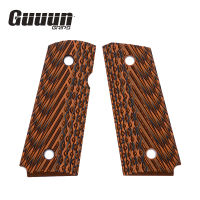 Guuun G10 Grips ด้ามปืน for Subcompact Para Ordnance 1911 Carry 9 C6 LDA - Diamond Cut Texture