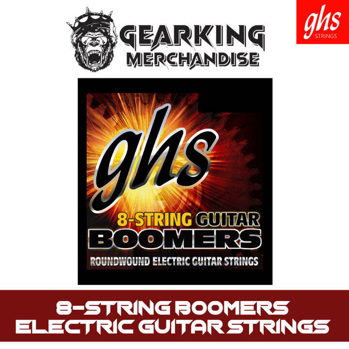 GHS Boomers 8String Electric Guitar Strings Lazada PH