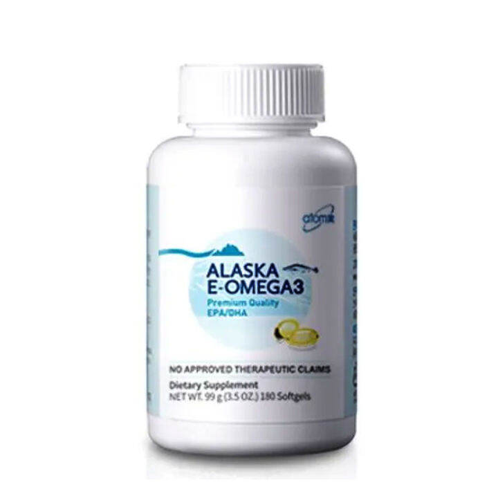 Atomy Alaska E Omega3 Fish Oil Dietary Supplement Product 880 Ml 180