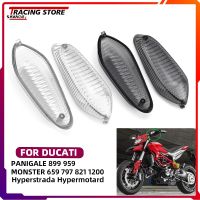 ❉ เลี้ยวสัญญาณไฟเลนส์สำหรับ DUCATI Hypestrada Hypermotard 821 Panigale 959 899 1200มอนสเตอร์821 797 659ตัวบ่งชี้โคมไฟที่อยู่อาศัย