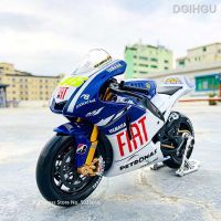 Maisto โมเดลมอเตอร์ไซค์อัลลอย,โมเดลรถของเล่น1:10 YAMAHA GP2009 MOTO No.46 Champion รถแข่งโรงงานของแท้จำลองที่ได้รับอนุญาต