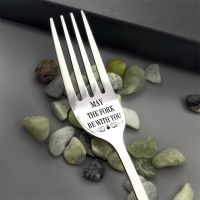 2022 Valentines Day I Forking Love You Funny Engraved Fork Stainless Steel Couple Fork Best Funny Gift For Loved One