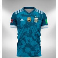 Argentina Away Jersey 2022 Full Patch Qualified