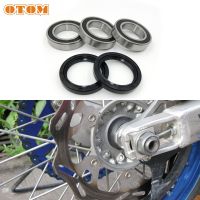 OTOM Motorcycle Rear Wheel Hub Oil Seal Bea Set For YAMAHA YZ250F YZ450F YZ250FX Off-Road Motocross Essories Parts