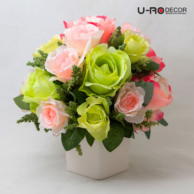 U-RO DECOR รุ่น Flower Vase Mixed Models (XL) #WR004 คละแบบ ยูโรเดคคอร์ กระถาง แต่งบ้าน ใส่ของ ดอกไม้ ประดิษฐ์ flower ช่อดอกไม้ Flower Vase Mixed Models