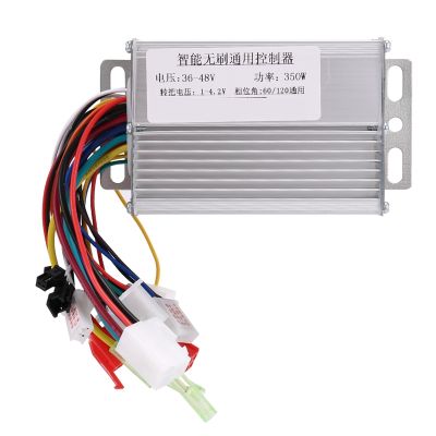 Electric Bike Controller 36V/48V 350W12 Tube Brushless DC Controller for Electric Bicycle E-Bike Scooter