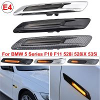 2ชิ้นสำหรับรถ BMW 5-Series F10ซีดาน F11ไฟ LED สำหรับสัญญาญไฟเลี้ยวกระพริบข้างไฟบังโคลนด้านข้าง63137154167