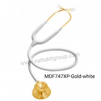 MDF หูฟังทางการแพทย์ Stethoscope Acoustica - MDF747XP#K29 (Gold-White)