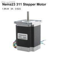 NEMA 23 NC Stepper Motor 76x56.4mm 3A 1.8Nm D 6.35mm 8mm 4 Pins For CNC Router Engraving Milling Machine