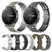 สายนาฬิกาสแตนเลสแบบคลาสสิกสำหรับ HUAWEI WATCH GT 3 2 Pro GT2e สายนาฬิกาโลหะสำหรับ Samsung Galaxy HUAWEI GT3 pro Watchband-iotc29 mall