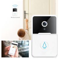 X3 Wireless Video Doorbell Camera Visual Smart Doorbell with Motion Detection Night Vision 2-Way Audio Real-Time Monitoring