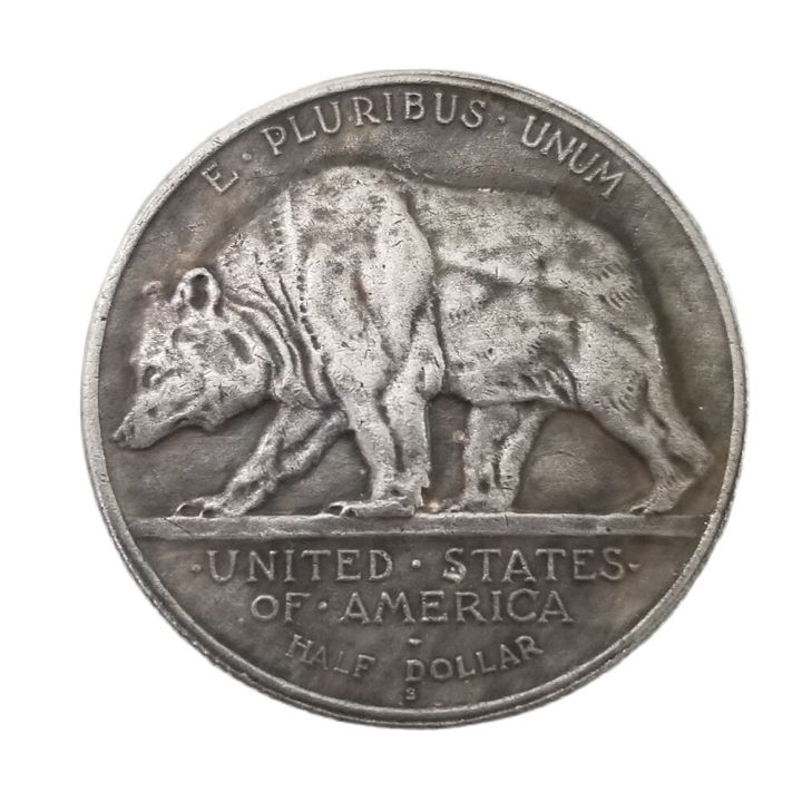 ภาพเหรียญสะสมเหรียญที่ระลึกคาวบอยและหมี1925แบบอเมริกันของที่ระลึกทำมือเหรียญแคลิฟอร์เนียสหรัฐอเมริกา