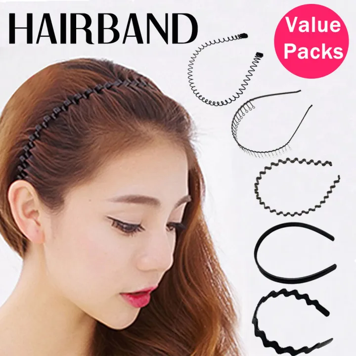 Elitrend Value Pack 5pcs Simple Hair Band Unisex Basic Daily Essentials Metal Plastic Spring Spiral Wave Tooth Design Head ware Hoop Band Hairbands Hairband Hair Styling Fashion Accessories | Lazada Singapore Elitrend Value Pack 5pcs Simple Hair Band Unisex Basic Daily Essentials Metal Plastic Spring Spiral Wave Tooth Design Head ware Hoop Band Hairbands Hairband Hair Styling Fashion Accessories | Lazada Singapore