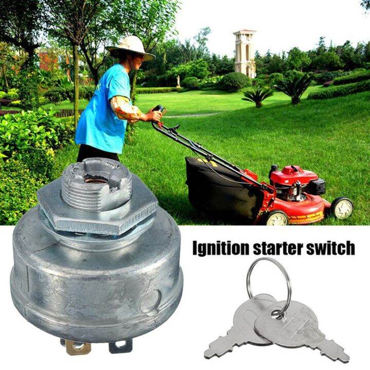 New Household Ignition Switch Mower Replacement Starter Switch Tractor 