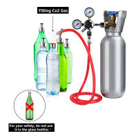 2เมตร Ball Lock Gas Line Assembly With Stainless Steel Carbonation Cap, Soda Corny Keg Dispenser Bottle Carbonation Kit2023