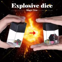 【LZ】 Magic Tricks Set for Kids Close-up Toy Engraçado Prank Multi-Spec Explosion Dice Outdoors Acessórios de Entretenimento Novo Hot Sale