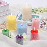 Candle cylindrical romantic fragrance to smoke household fresh French daily small desktop