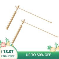 1pair Flexible Water Witching Portable Dragon Seeking Detachable Tool Dowsing Rod Copper Energy Outdoor Adjustable Detector
