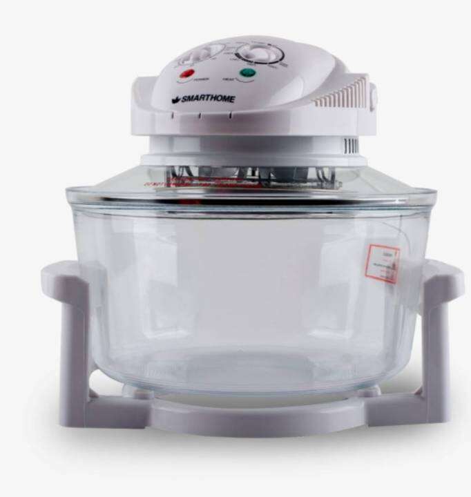 smarthome-หม้ออบลมร้อน-12-ลิตร-รุ่น-mv-009-สีขาว-1200-วัตต์-halogen-oven-รับประกัน3ปี