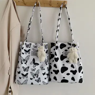 Shoulder Bag Women Cow Print, Bag Animal Print Cow