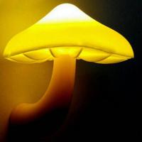 Mushroom Shape LED Night Lights US/EU Plug Automatic Sensor for Toilet  Kids Childrens Bedroom Decor Wall Light Night Lights