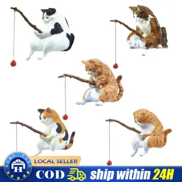 Shop Fishing Cat Figurine online