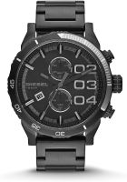 Diesel Mens DZ4326 Double Down Series Analog Display Analog Quartz Black Watch