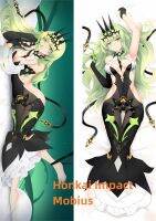 Dakimakura อะนิเมะปลอกหมอน Honkai ผลกระทบ Mobius สองด้านพิมพ์ชีวิตขนาดร่างกายปลอกหมอนของขวัญสามารถปรับแต่ง