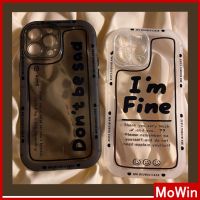 เคส ไอโฟน Mowin - เข้ากันได้สำหรับ เคสไอโฟน เคสไอโฟน11 เคสโทรศัพท์ 13 pro max เคส iPhone ซิลิโคนนุ่มเคสใสถุงลมนิรภัยกันกระแทกกล้องป้องกัน เรียบ Matte สีดำ