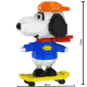 ตัวต่อSnoopy on Skateboard MAGIC BLOCKS BABU 8822 จำนวนตัวต่อ 1550 ชิ้น