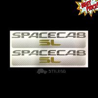 สติ๊กเกอร์ SPACECAB SL จุดไข่ปลา ติดกระจกแค๊ป รถ ISUZU TFR อีซูซุ STICKER (ขายเป็นชุด) #สติ๊กเกอร์ติดรถ  #สติ๊กเกอร์ติดรถ ญี่ปุ่น  #สติ๊กเกอร์ติดรถยนต์ ซิ่ง  #สติ๊กเกอร์ติดรถยนต์ 3m