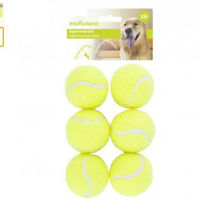 6 PCS Dog Tennis Balls Replacement Exercise Trainer Launcher Thrower Chucker Cat Bounce Sport Toy AFP Hyper Fetch Mini Pet