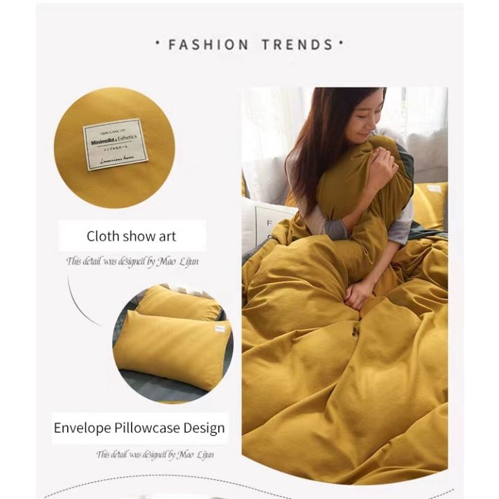 danjuren-4-in-1-premium-sheet-high-quality-pure-color-double-sided-available-washable-cotton-living-room-in-todomitories