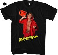 Baywatch Mens And Mens Tshirt David Hasselhoff Lifeguard Retro Cult Tee Shirt