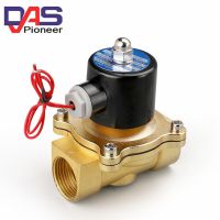 2W025-N08/DC12V 24V 110V 220V 1/4"NPT Brass Electric Solenoid Valve Normally Closed Water  Air  Diesel